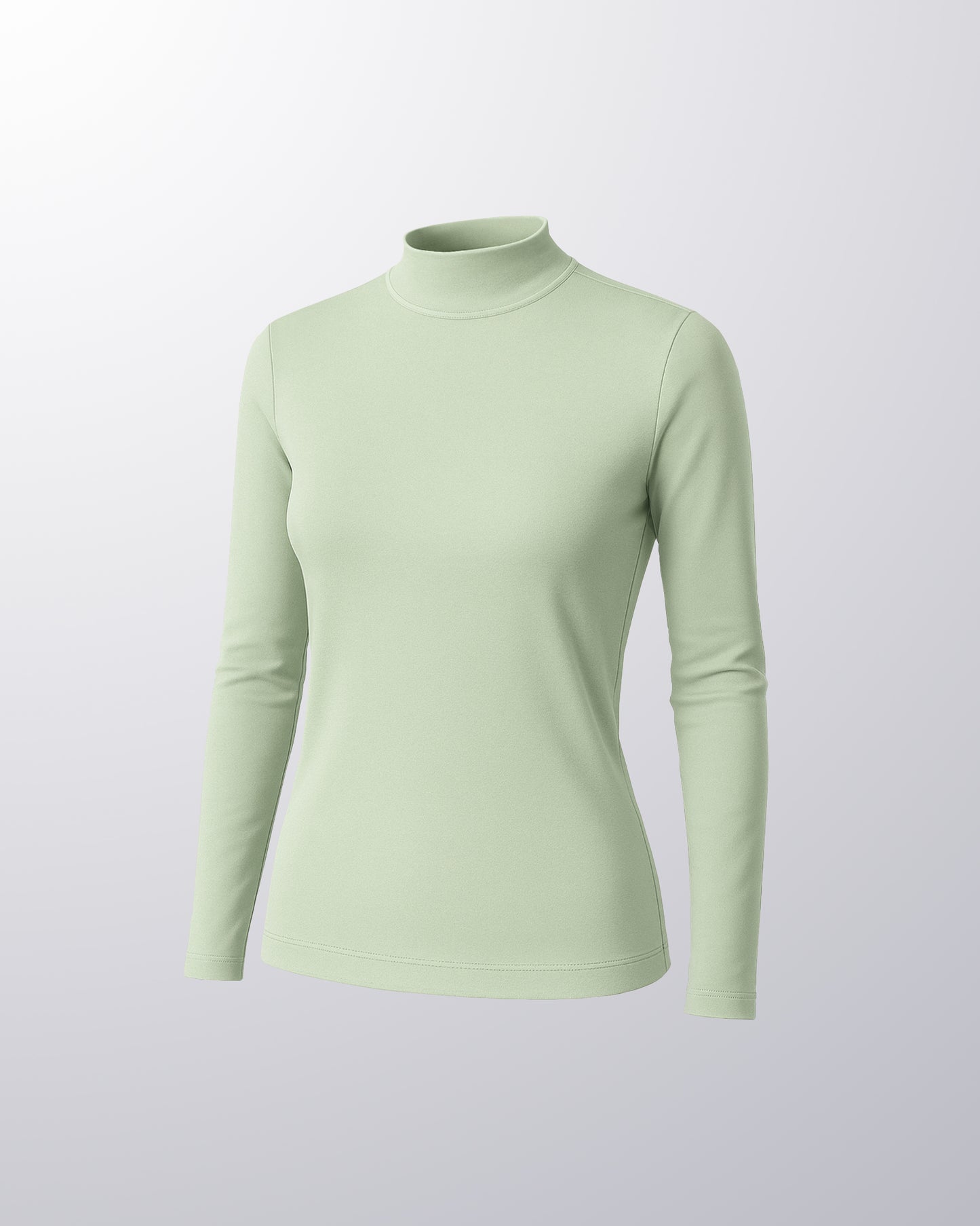 LONG SLEEVE HALF NECK