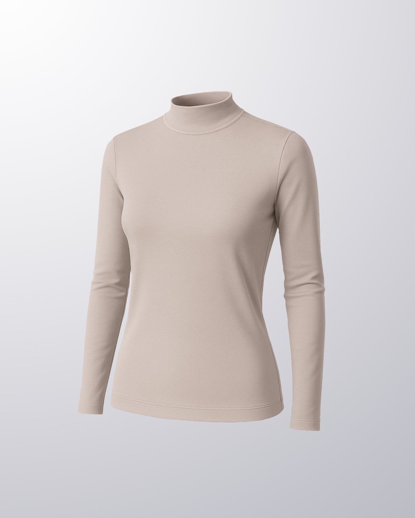 LONG SLEEVE HALF NECK