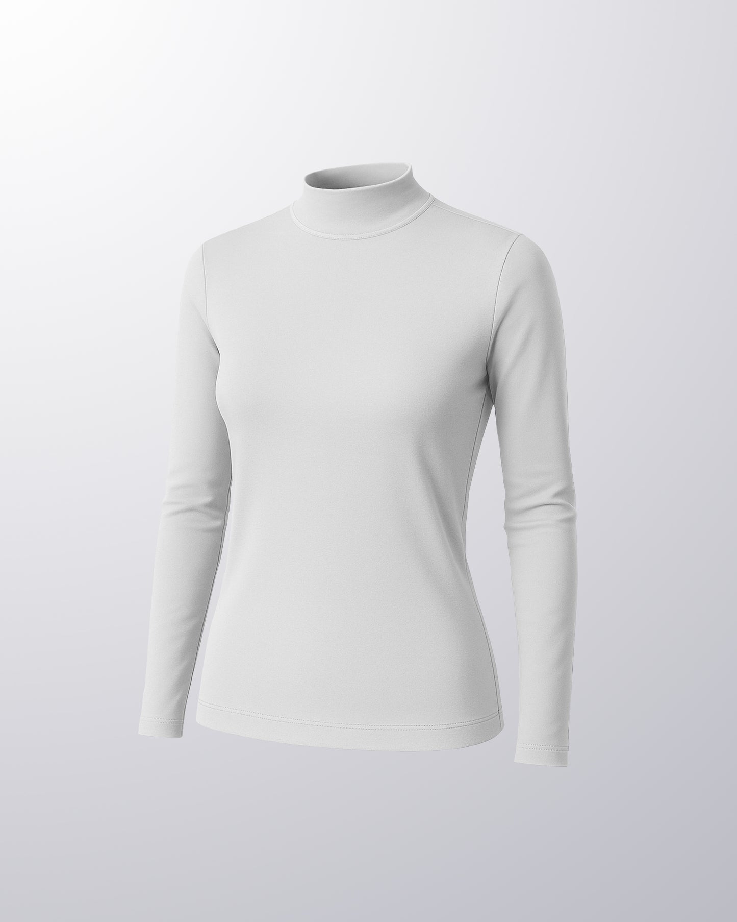 LONG SLEEVE HALF NECK