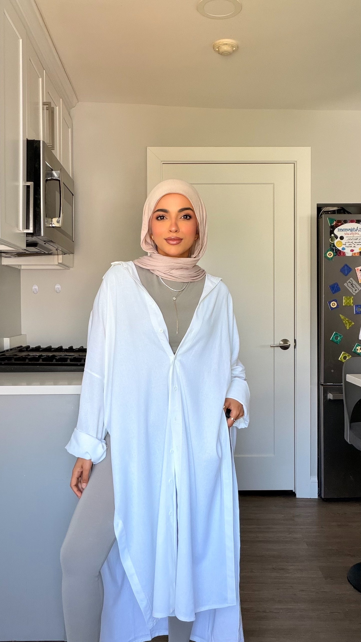 Oversized Linen chemise