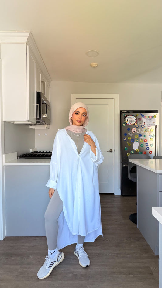 Oversized Linen chemise